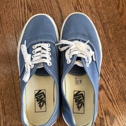 Blue Vans Sheos