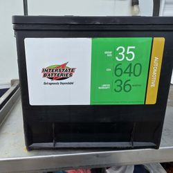 I'n Very Good Condition Group 35 Interstate Battery 100% Charge $5 Off With A Core 