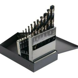 Cle-Line 14pc Black & Gold High Speed Drill Bit Set