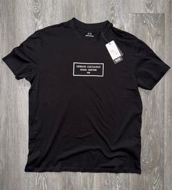Armani exchange for men size L shirt