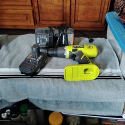 Power Ryobi Drill 