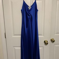 X-Small Navy Blue Formal Dress