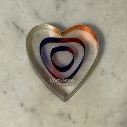 Kosta Boda Crystal Heart