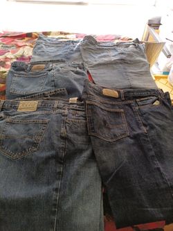 Lot of 6 Men's Denim Jeans