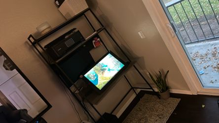 3 Shelf Desk With Metal/Magnetic Plate
