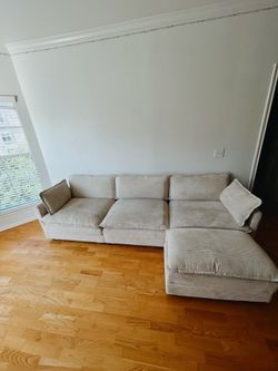 Modular Sofa – Cream Corduroy