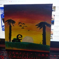 Peace N Quiet - Acrylic Painting