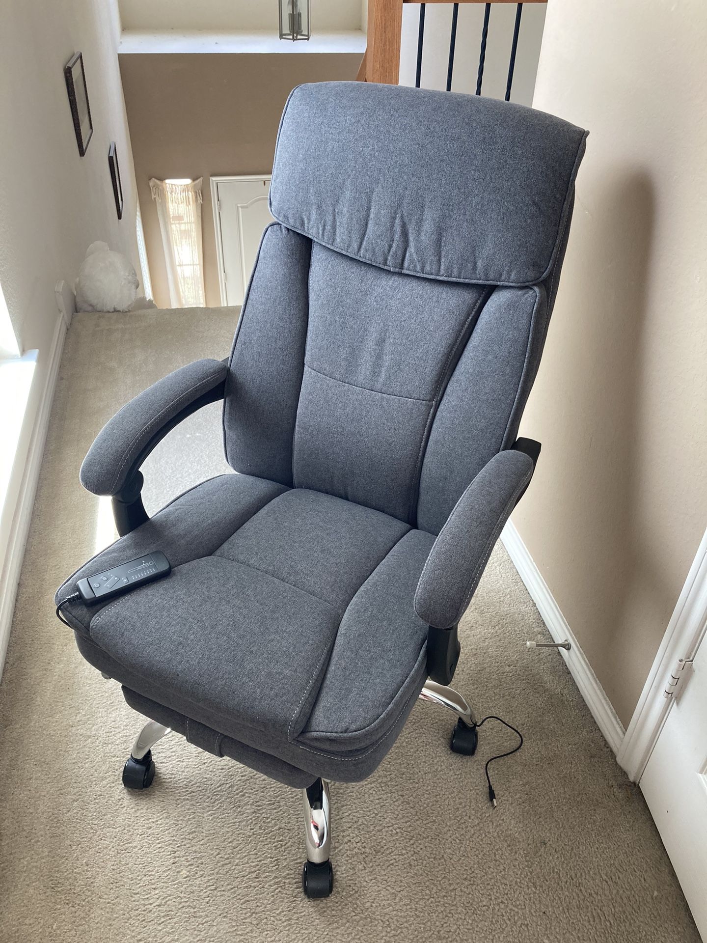 Ergonomic Executive Office Chair With Massager
