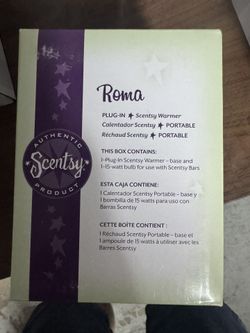Scentsy Roma Plug In Warmer