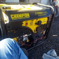 Champion Generator 11500 Starting Watts /9200 Watts Running Watts.