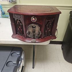 Radio  And  Vinyl LP Player