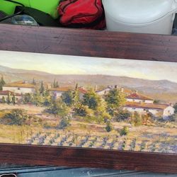 Italian Country Side Picture Hanger