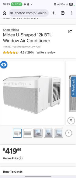 Midea window air conditioning
