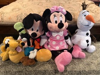 Collection of Disney Plush Toys