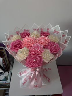 Eternal Bouquet With Dahlias