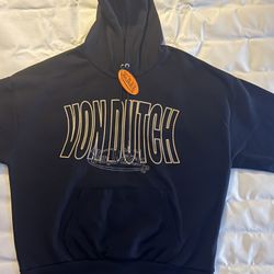 Von Dutch Hoodie Black Size XL