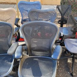 Herman Miller Aeron Office Desk Chairs