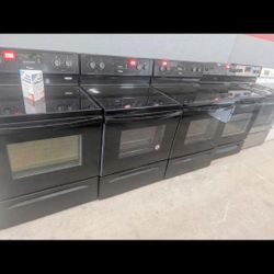 Black Electric Stoves 