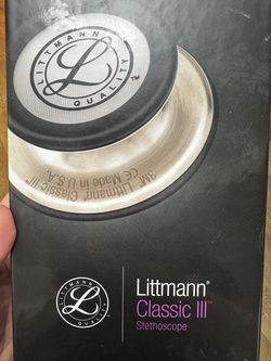 Littmann Classic III Stethoscope – Iridescent Finish – Like New