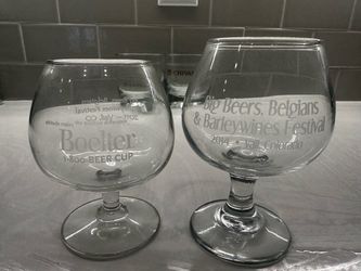 Big Beers Belgians & Barleywines Festival Glasses Set