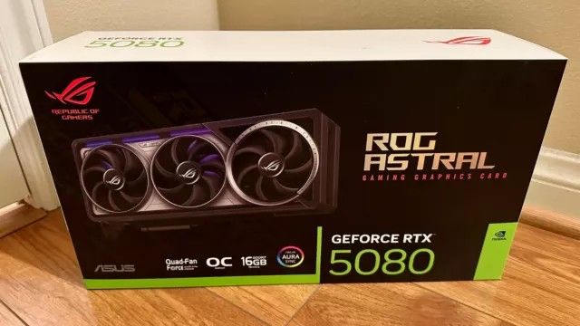 ASUS Nvidia ROG Astral GeForce RTX 5080 OC Edition 