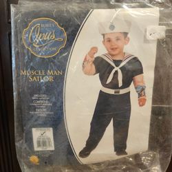 Muscle mas sailor costume Popeye inspired