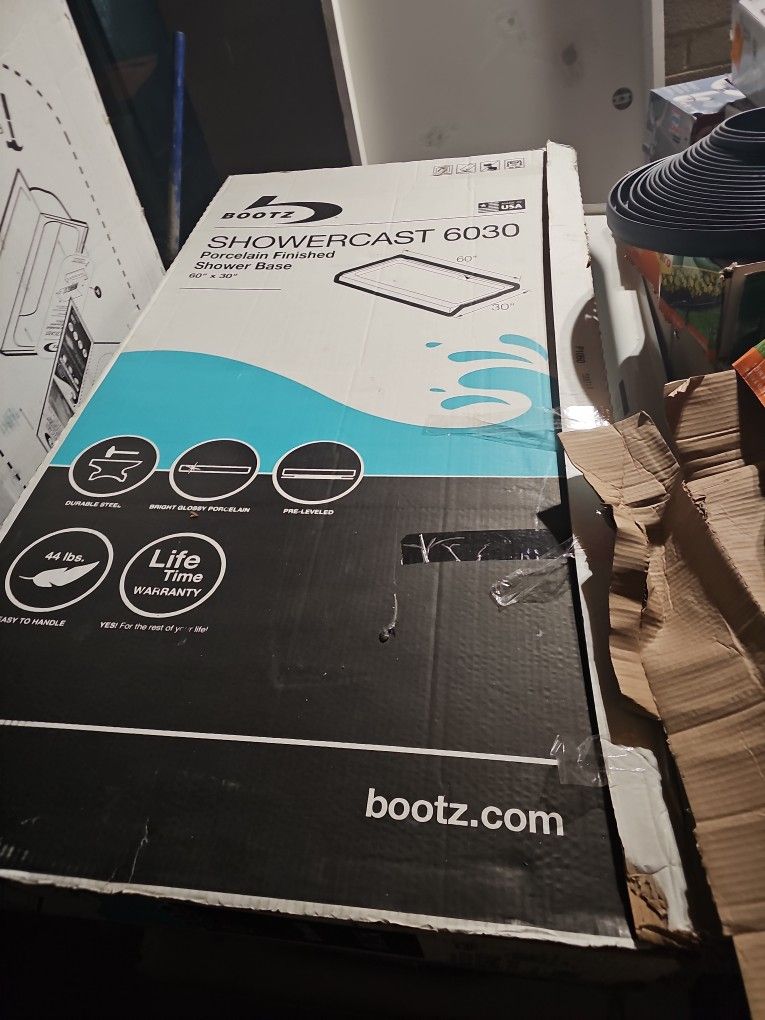 Shower Cast 6030 Porcelain Shower Base