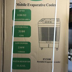 Evaporative Swamp Cooler 3100 Cfm For 1100 Sf
