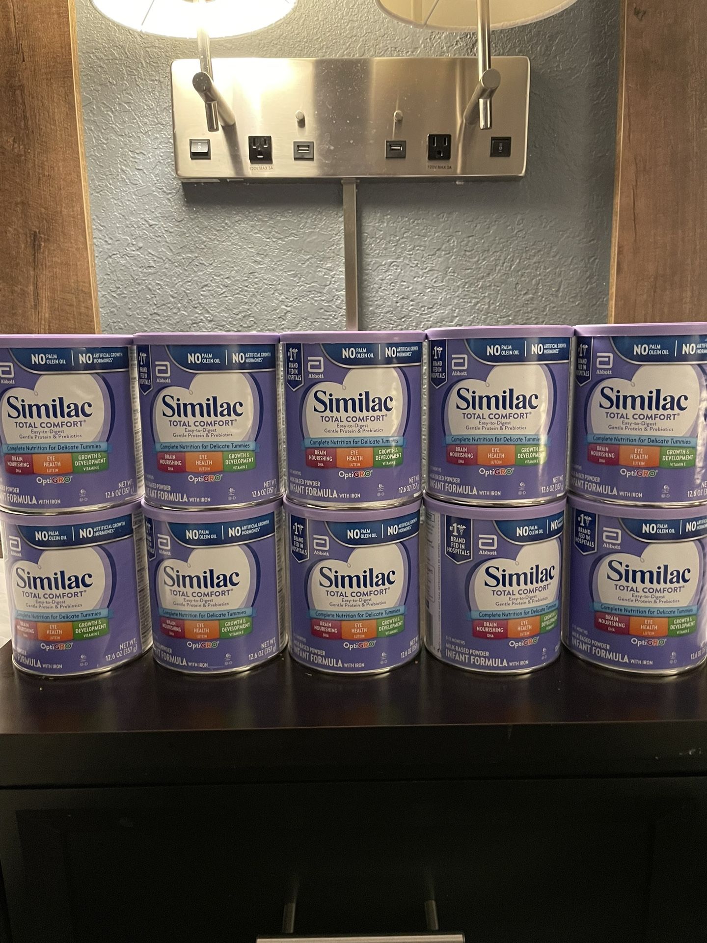 10 Similac  Powder Infant Formula 12.4 oz SEALED