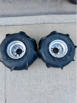 Atv paddle tires