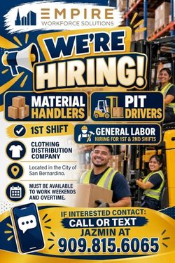 Jobs available