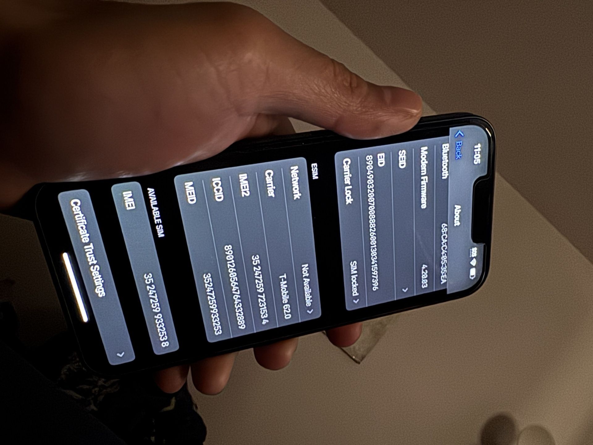 Iphone 13 (midnight 128g) TMOBILE