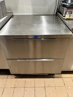 Randell Stainless Steel 2-Drawer Undercounter Freezer