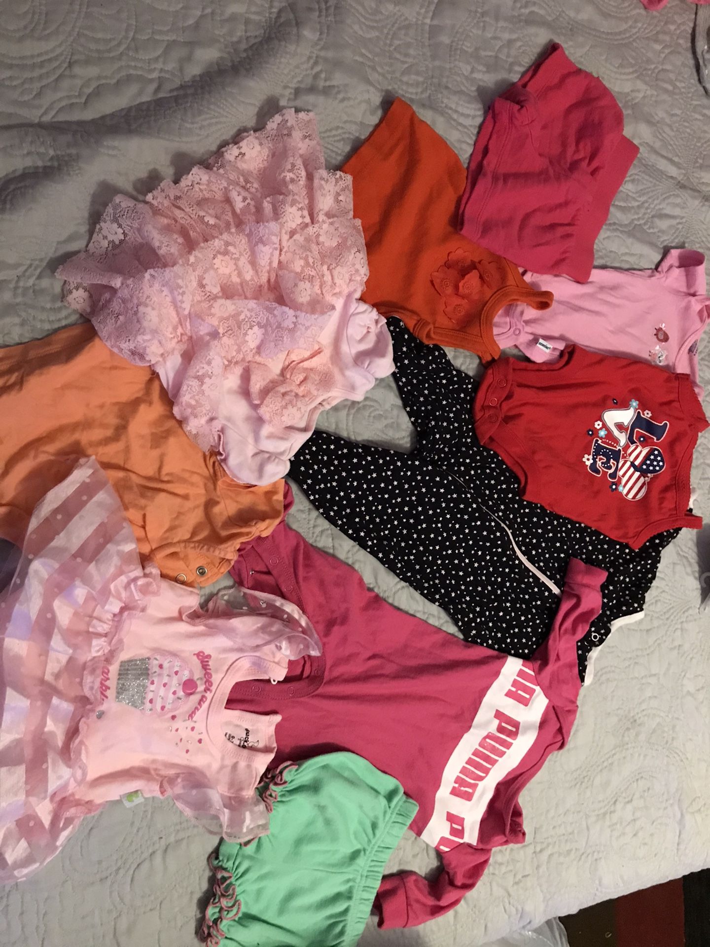 Baby Girl Clothes NB, 0-3, 3-6 months