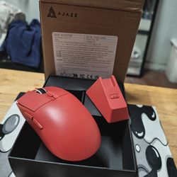 Red AJAZZ gaming mouse