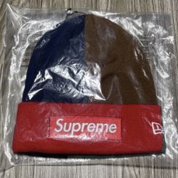 Supreme New Era Box Logo Beanie FW24 Multi