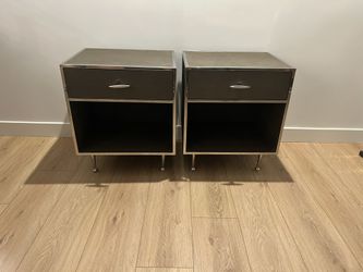 Shagreen Bedside Tables Set Of 2