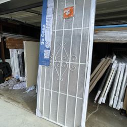 white Security Door For Sale
