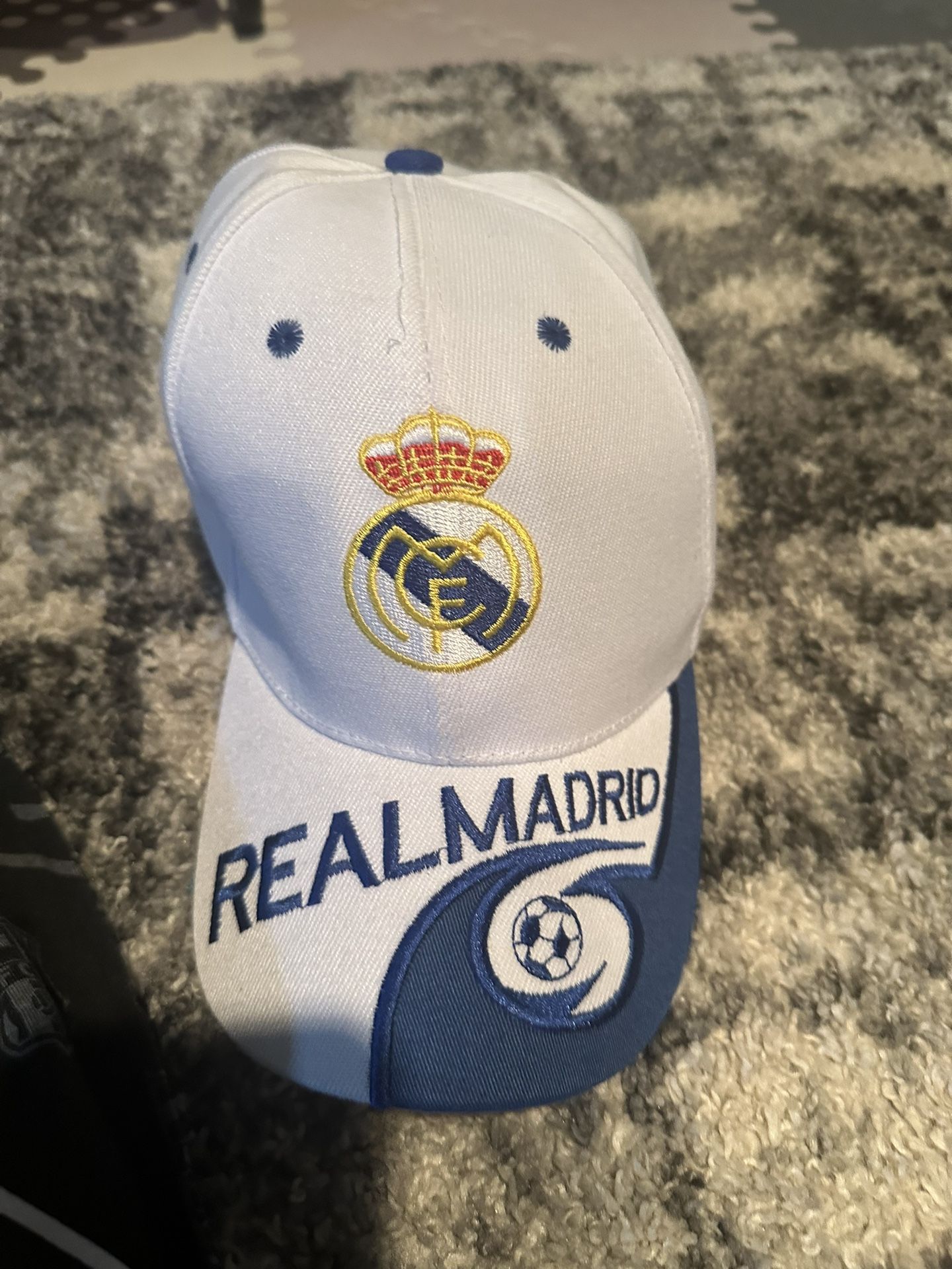 Real Madrid Soccer Baseball Hat