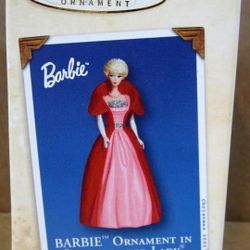  Sophisticated Barbie Collectible Hallmark Ornament -2002