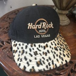 HARD ROCK HOTEL CAP ANIMAL PRINT $8
