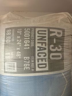 R30 x24 unfaced insulation