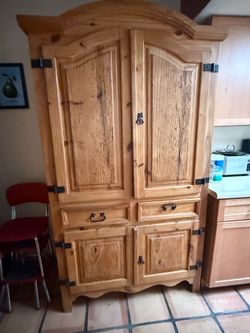 Pine Cabinet/ Pantry