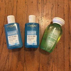 L'Oréal Eye Makeup Remover Bundle