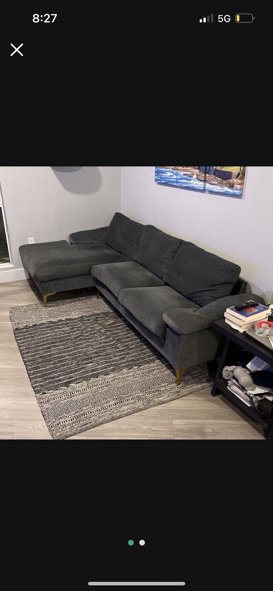 Sectional Sofa (Like New condition)