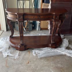 Console Table With Mirror 