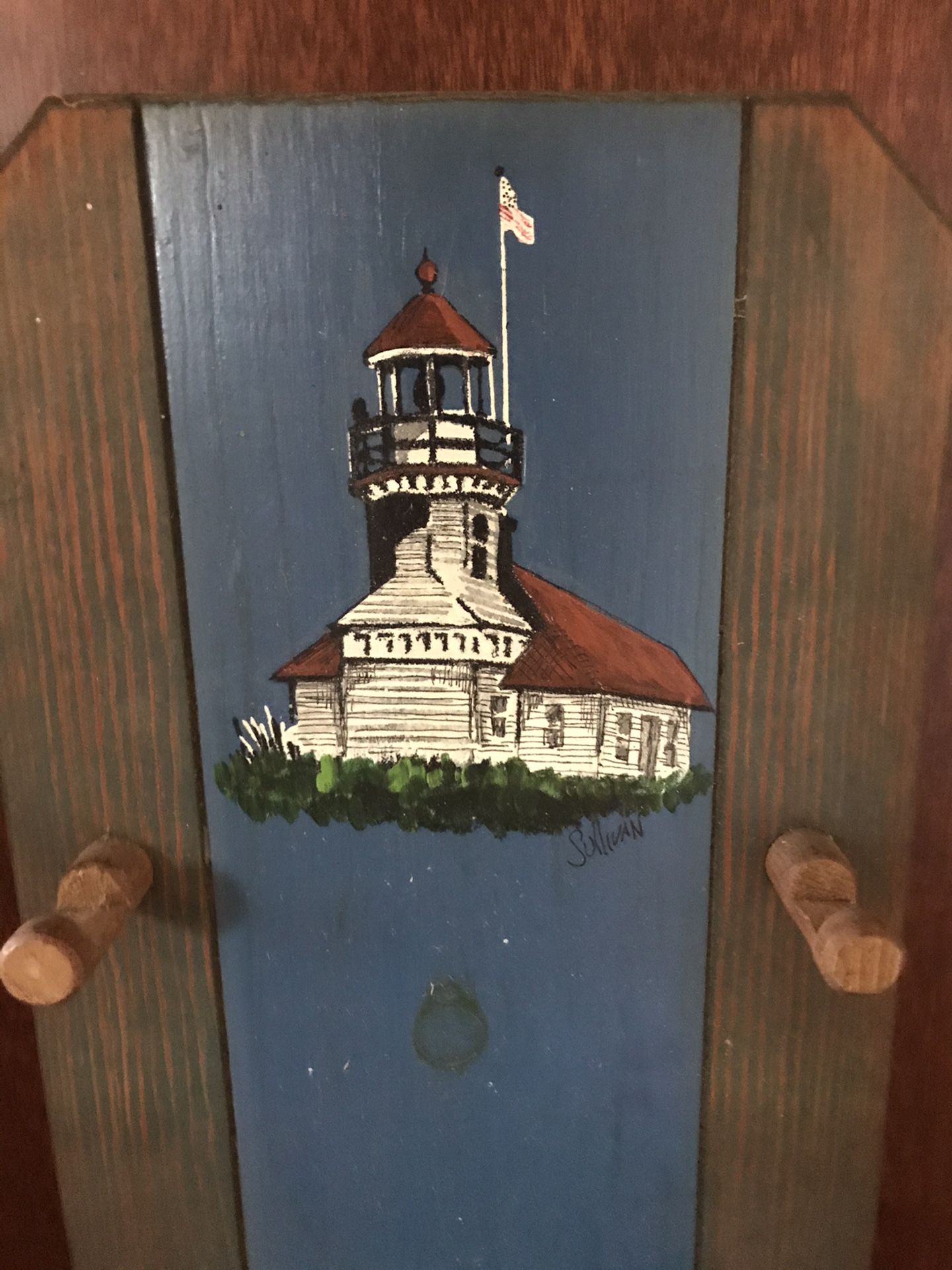 Lighthouse Coat Rack Nautical Marine Boat