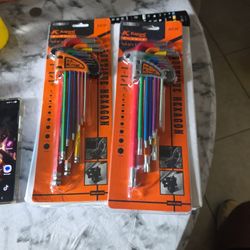 Kapasi Hex Tools Set Of 2 ....18 Pieces Total