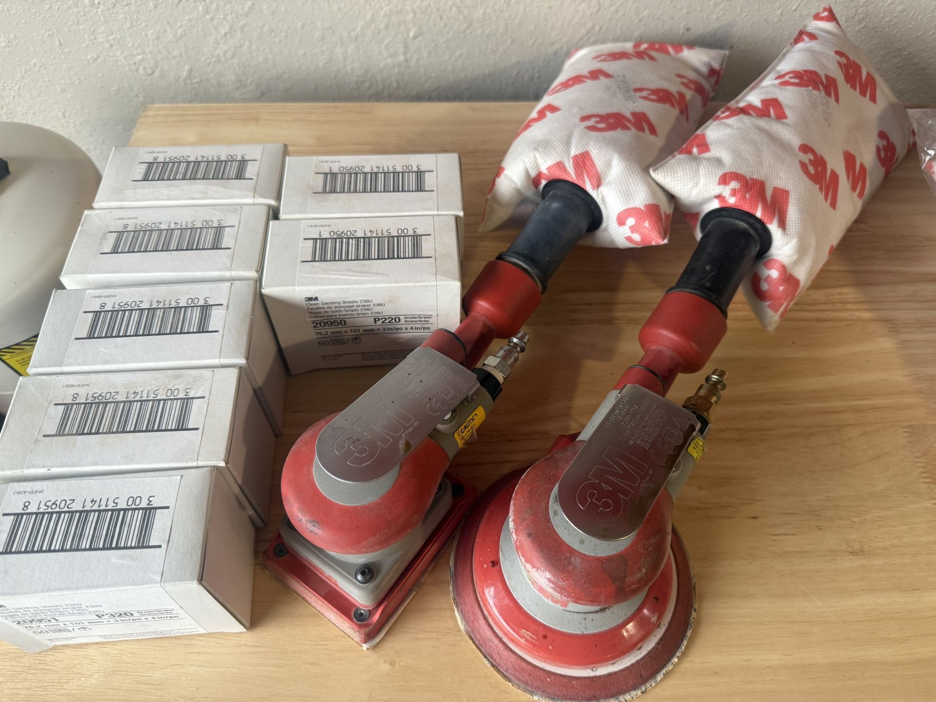 Pneumatic Random Orbital Sanders (2)