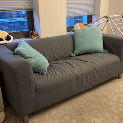 IKEA Loveseat Sofa (comes with pillows)